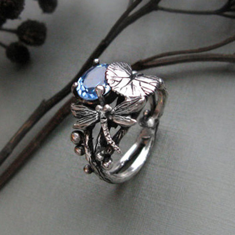 December Dragonfly Ring