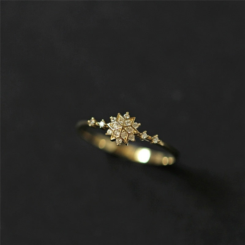 Little Snowflake Ring
