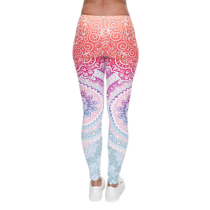 Aztec Round Ombre Leggins