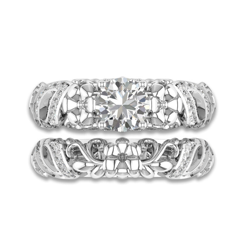 April Wedding Bouquet Birthstone
