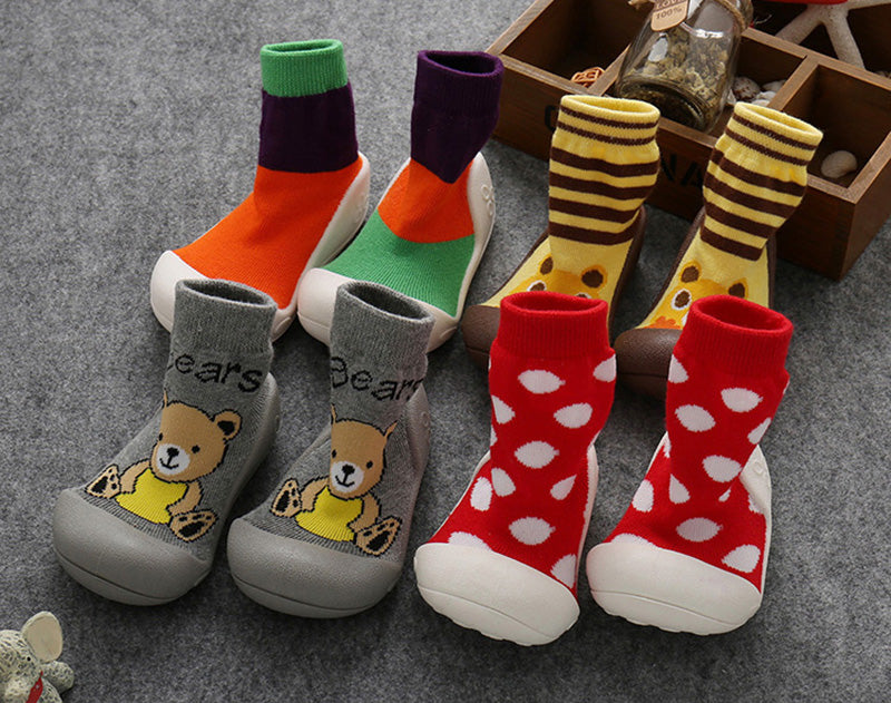 Premium Anti-Slip Toddler Knitted Shoes