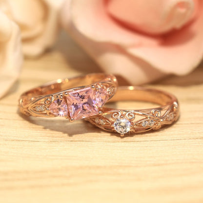 Dual Set October Birthstone Ring