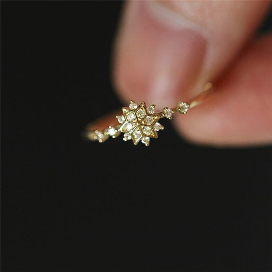 Little Snowflake Ring