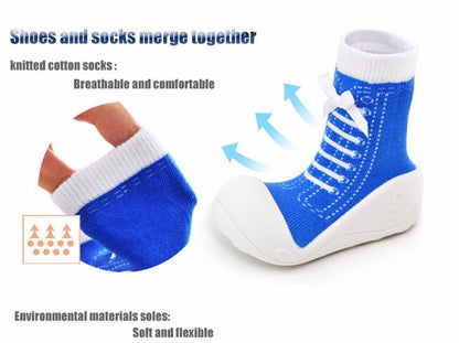 Premium Anti-Slip Toddler Knitted Shoes