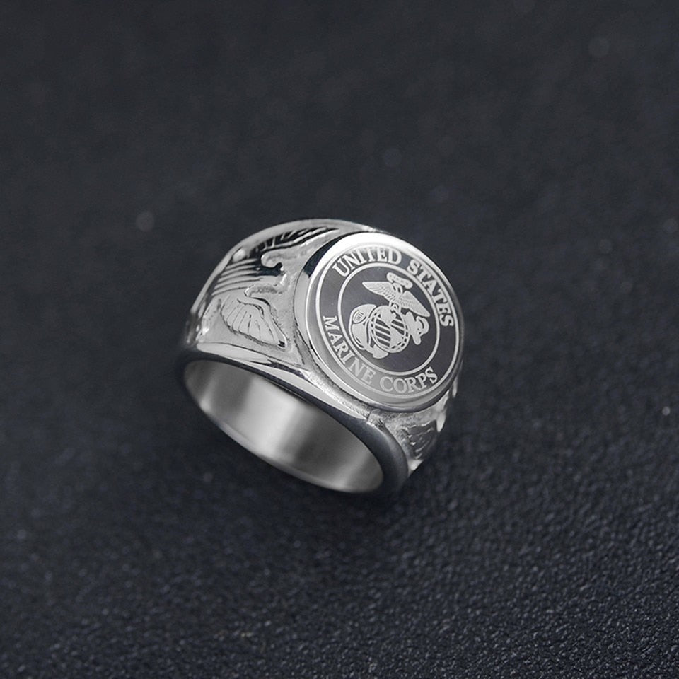 Proud Marine Corps Ring