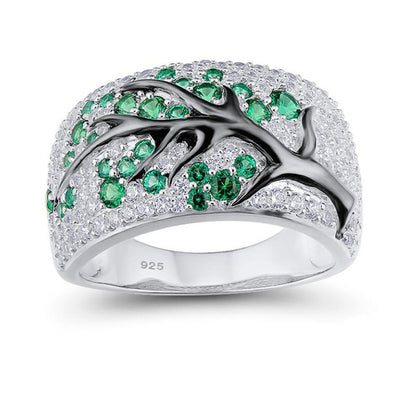 Sakura Birthstone Ring