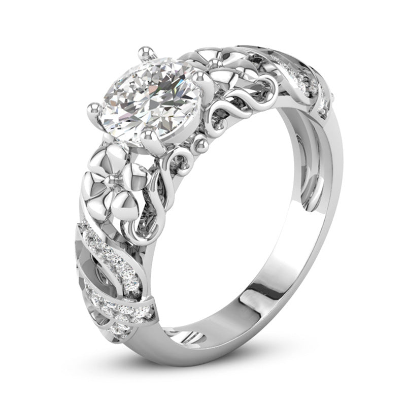 April Wedding Bouquet Birthstone