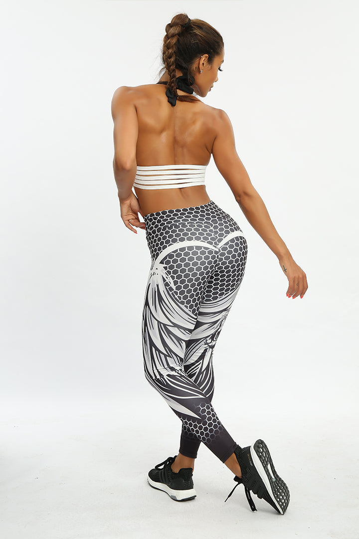 Skull & Petals Leggings