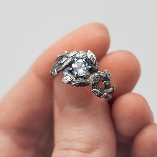 Beautiful Vine December Ring