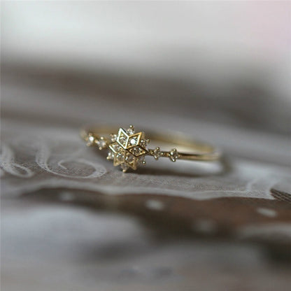 Little Snowflake Ring