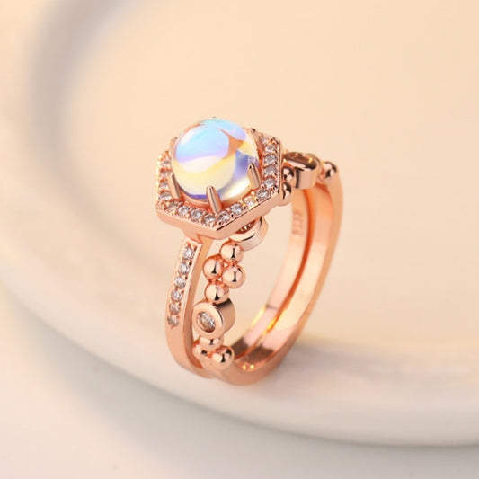 Royal Dual Set Opal Ring