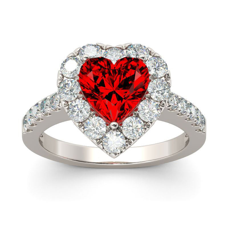 Beautiful Heart January Ring