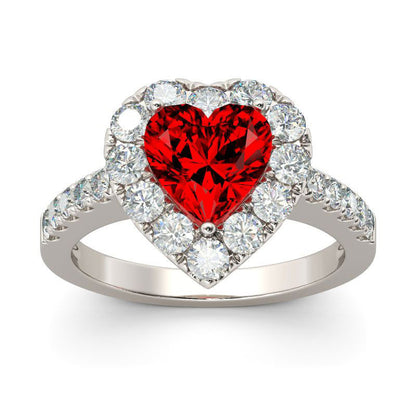 Beautiful Heart January Ring