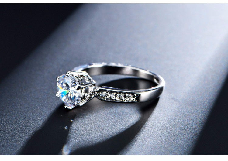 1.75ct Zircon December Birthstone Ring