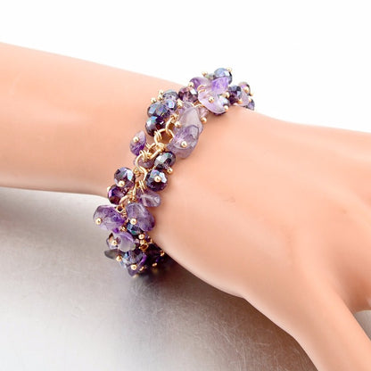 February Charm Bracelet