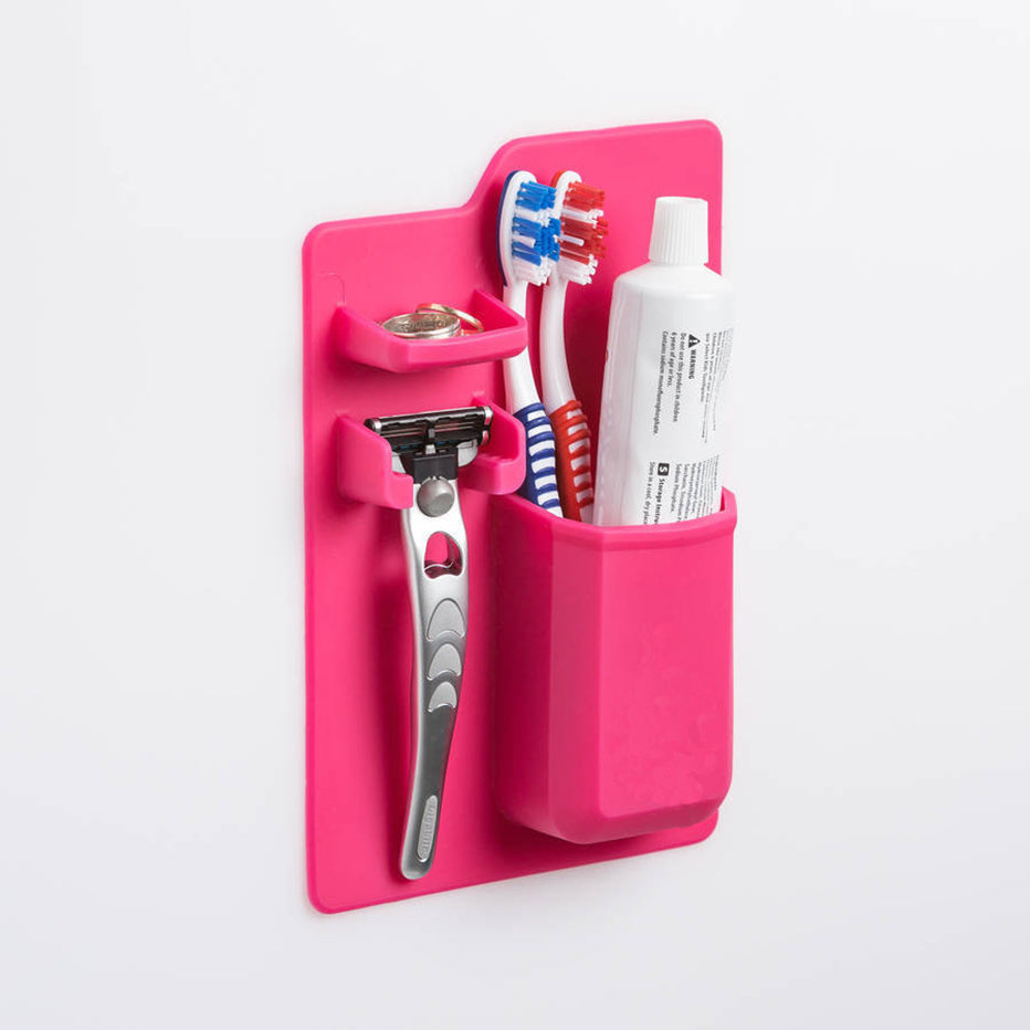 Silicone Wall Toothbrush & Shaver Holder