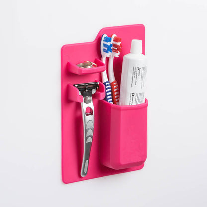Silicone Wall Toothbrush & Shaver Holder