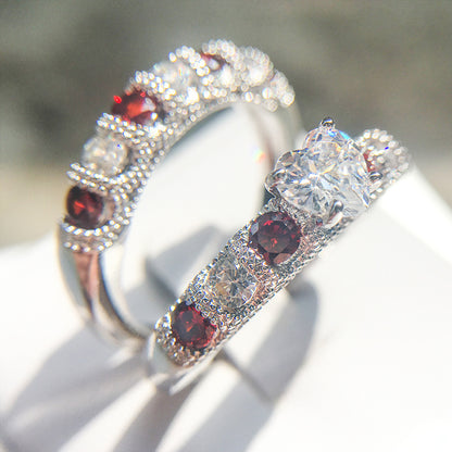 Queen Of Hearts April Ring
