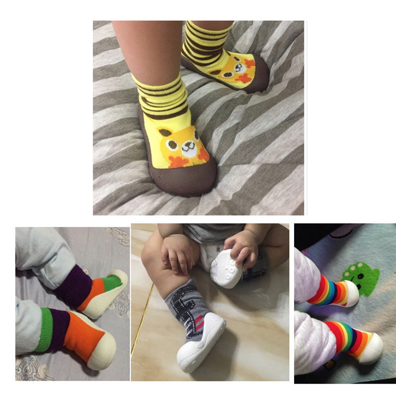 Premium Anti-Slip Toddler Knitted Shoes