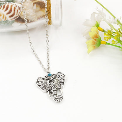 Asian Silver Elephant pendant