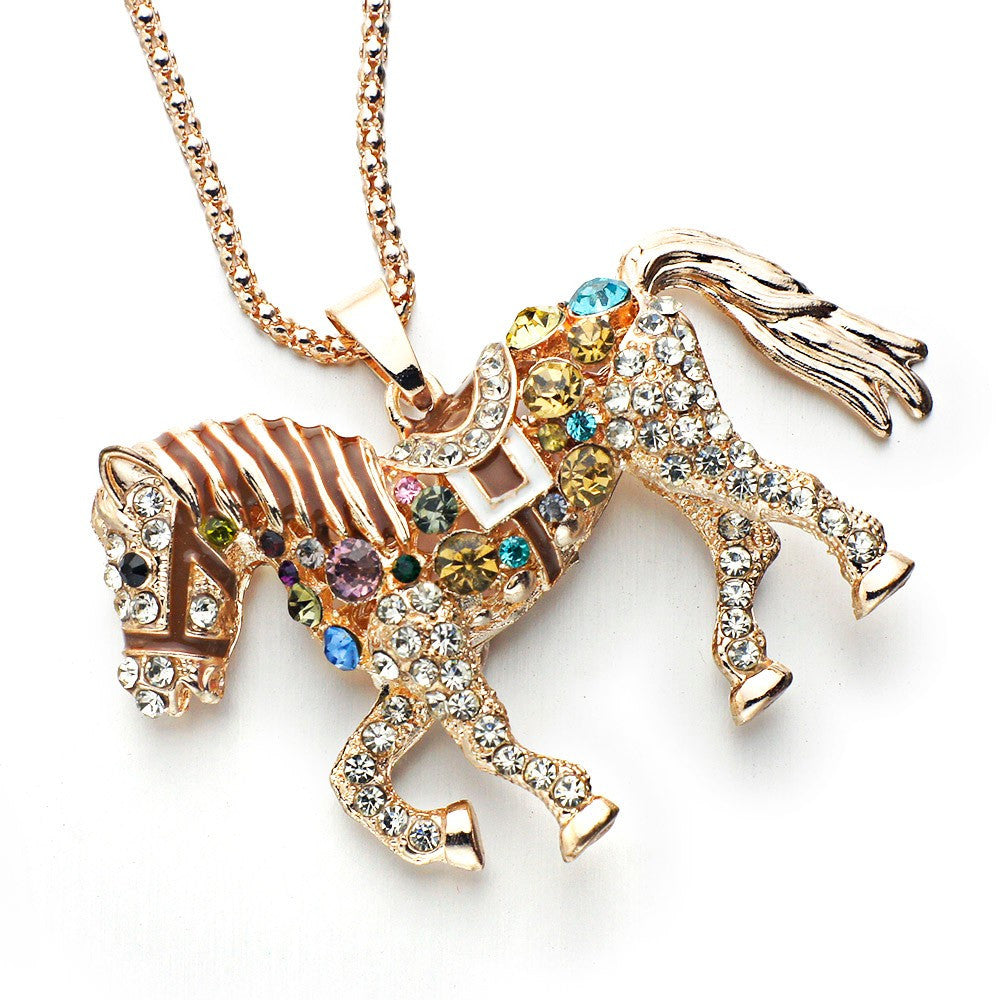 Adorable Horse Necklace