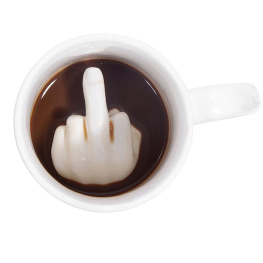 Middle Finger Coffee Mug