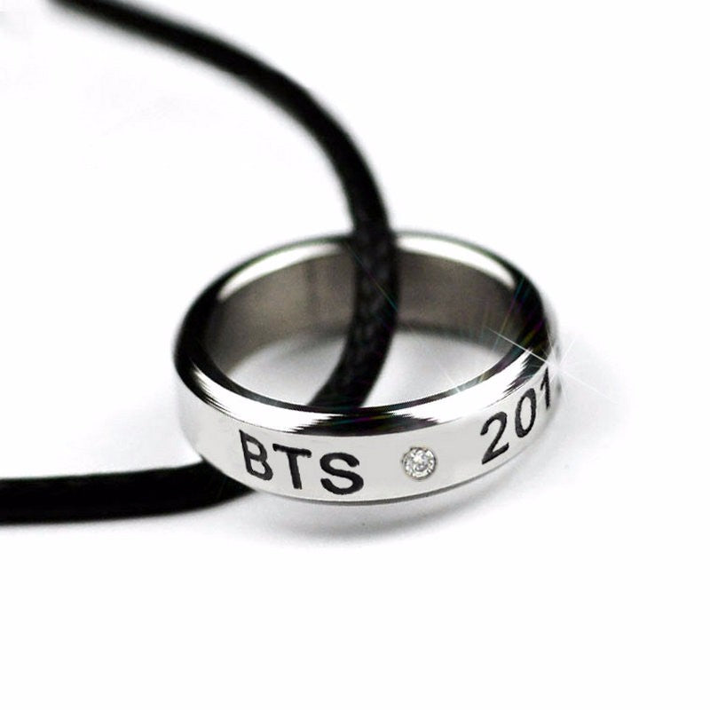 Stainless Steel BTS Rings in 8 Styles