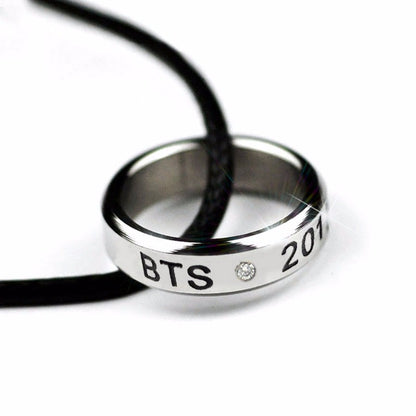 Stainless Steel BTS Rings in 8 Styles