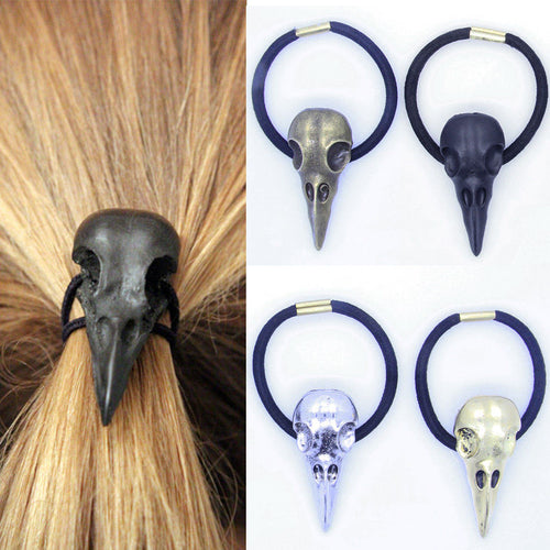 Norse Raven Skull Hairband