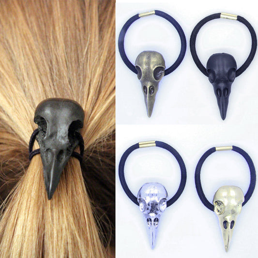 Norse Raven Skull Hairband
