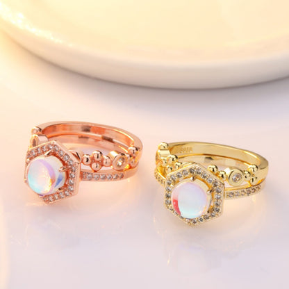 Royal Dual Set Opal Ring