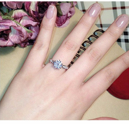 1.75ct Zircon December Birthstone Ring