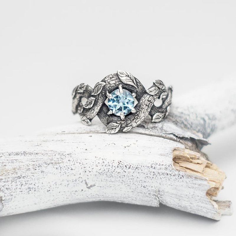 Beautiful Vine December Ring