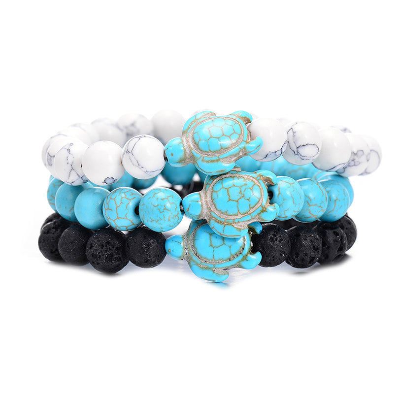 Trio Sea Turtle Bracelet