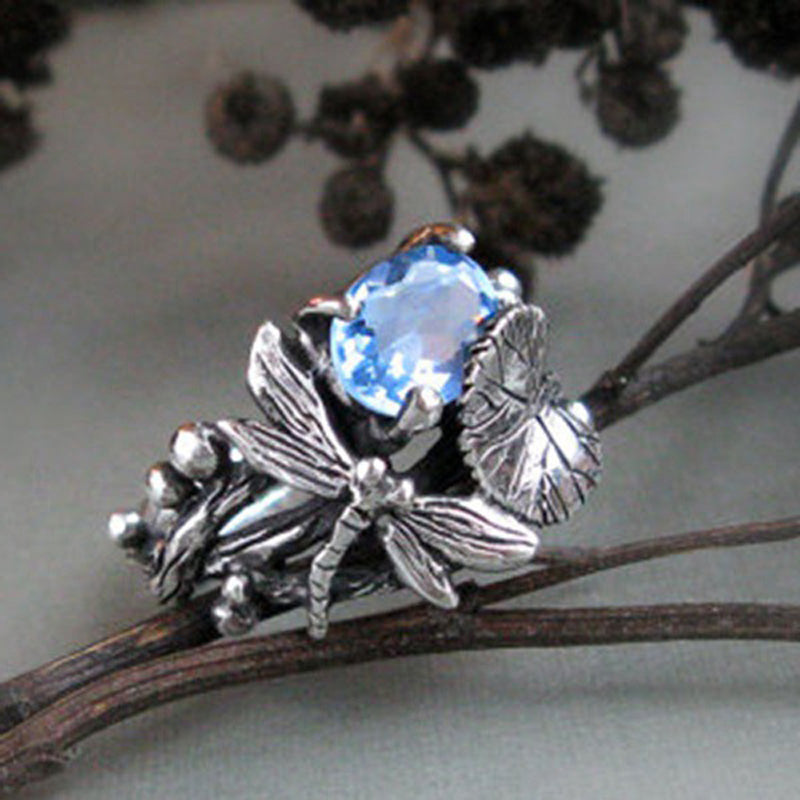 December Dragonfly Ring