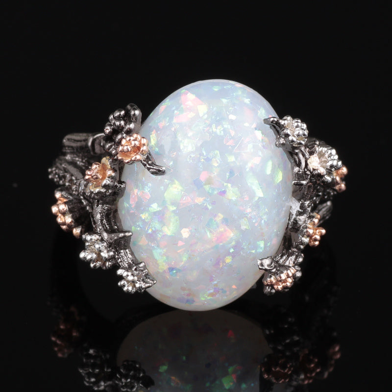 Enchanted Tree Opal Ring