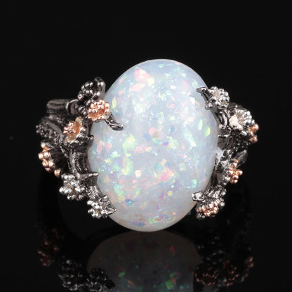 Enchanted Tree Opal Ring