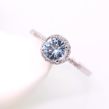 December Zircon Gold Birthstone Ring