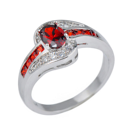 Thin Red Line Ring