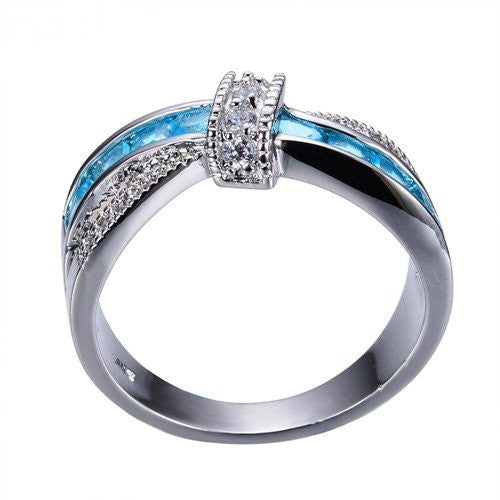 December Birthstone Gold Filled Ring