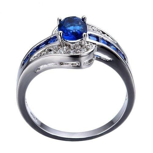September Birthstone Sapphire Ring
