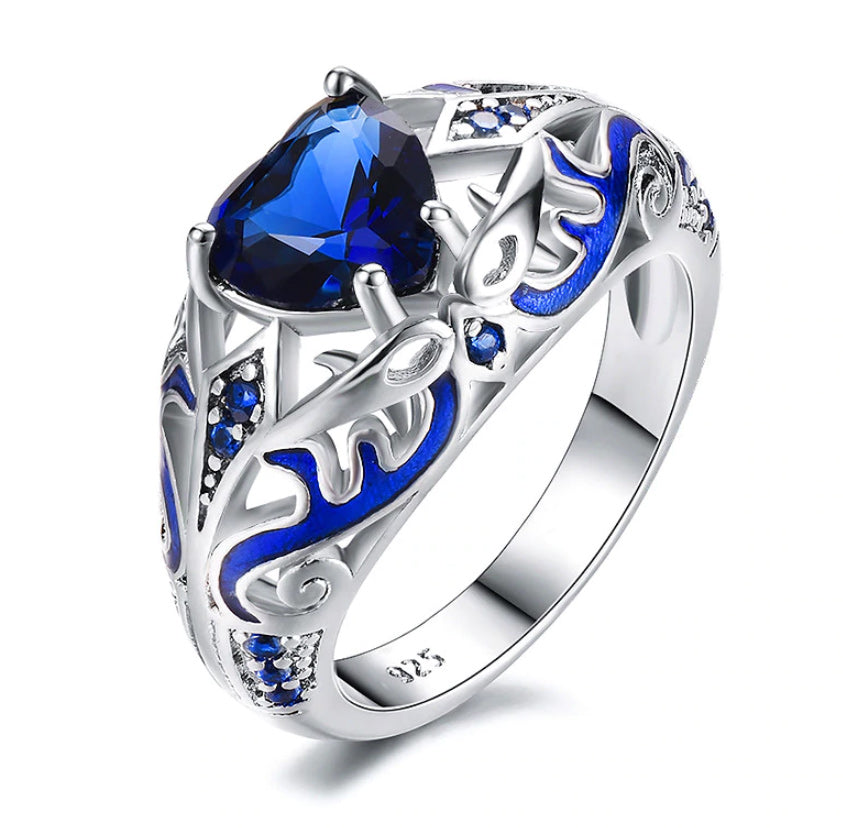 September Dolphin Ring