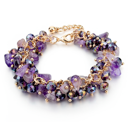 February Charm Bracelet