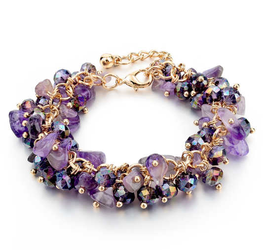 February Charm Bracelet