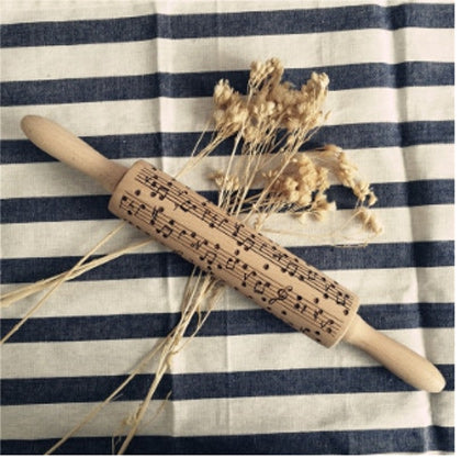 2018 Christmas Embossing Rolling Pin