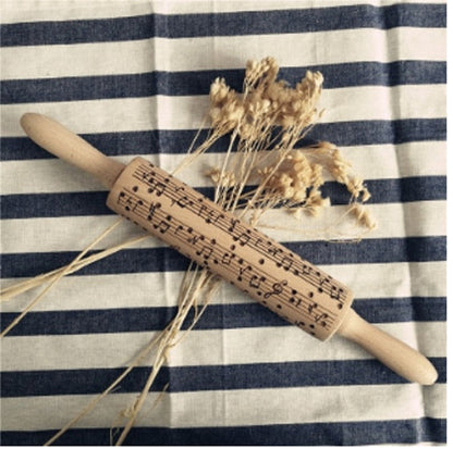 2018 Christmas Embossing Rolling Pin