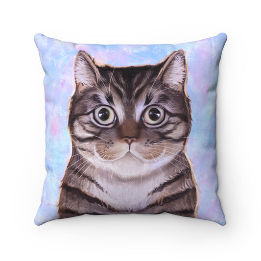 Spun Polyester Square Pillow
