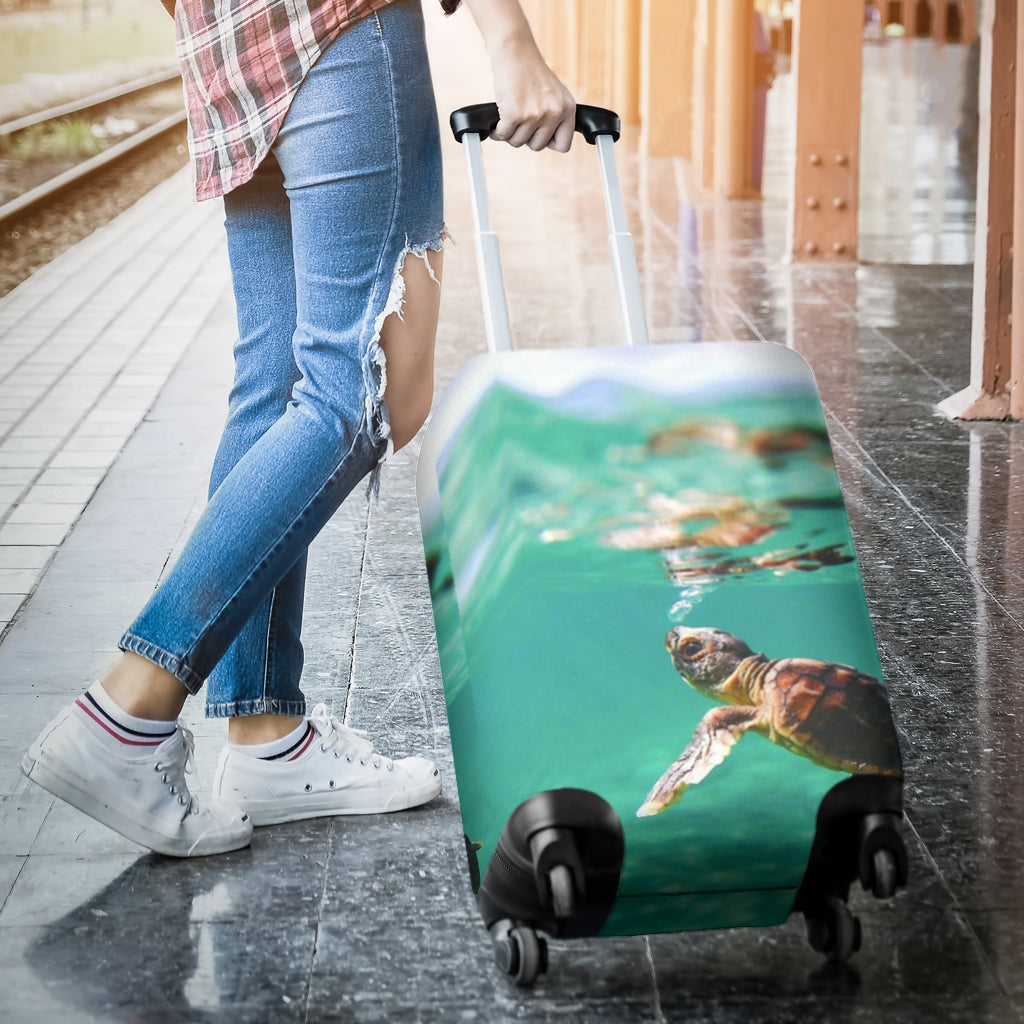 Baby Turtle Luggage Cover