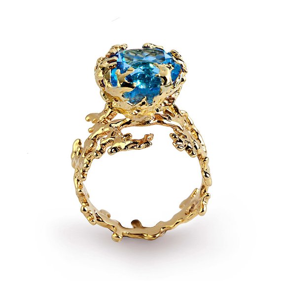 Coral Inspired Ring
