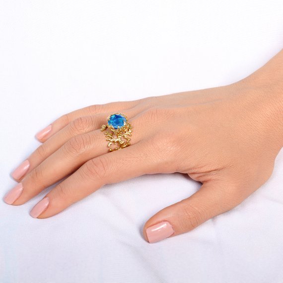 Coral Inspired Ring